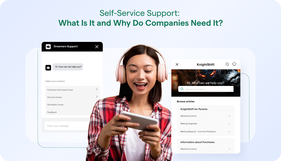 self-service customer support